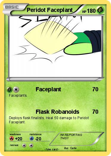 Pokemon Peridot Faceplant