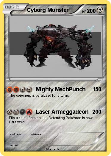 Pokemon Cyborg Monster