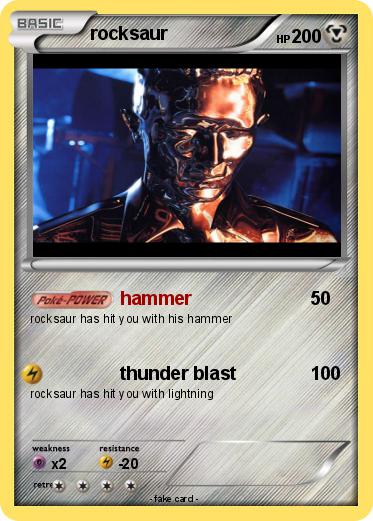 Pokemon rocksaur