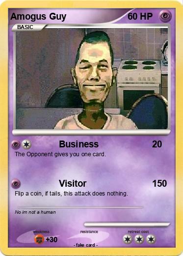 Pokemon Amogus Guy