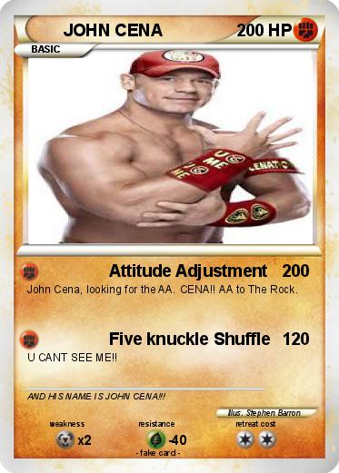 Pokemon JOHN CENA