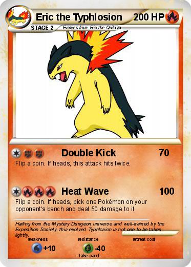 Pokemon Eric the Typhlosion