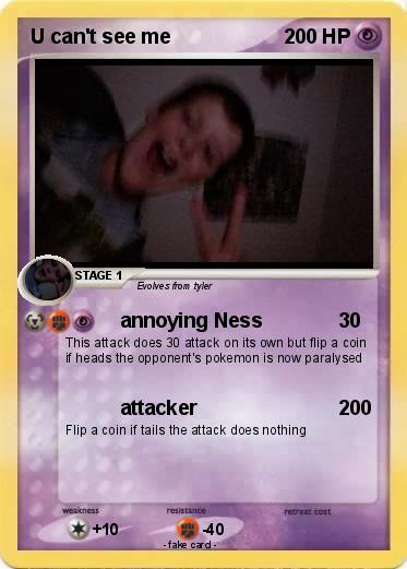 Pokemon U can't see me