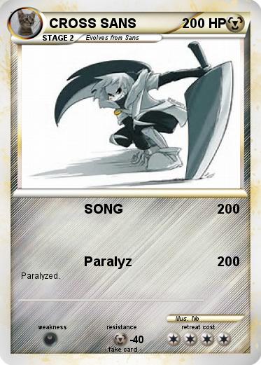 Pokmon CROSS SANS 9 9 SONG My Pokemon Card