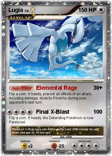 Pokemon Lugia