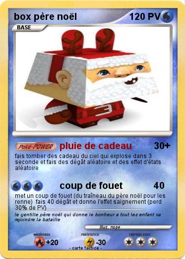 Pokemon box père noël