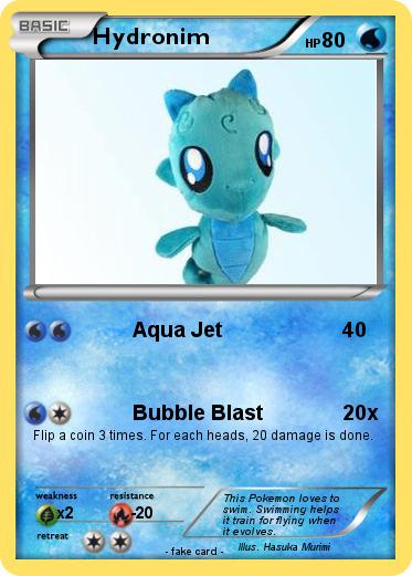 Pokemon Hydronim
