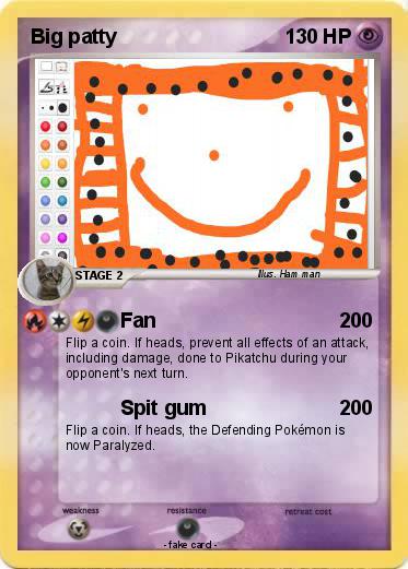 Pokemon Big patty