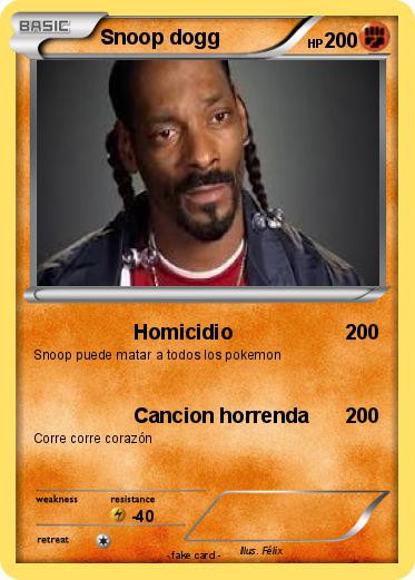 Pokemon Snoop dogg