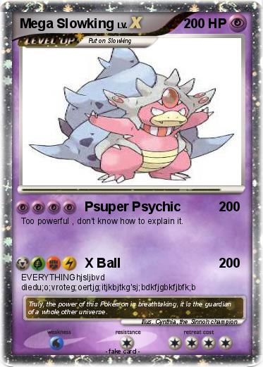 Pokemon Mega Slowking