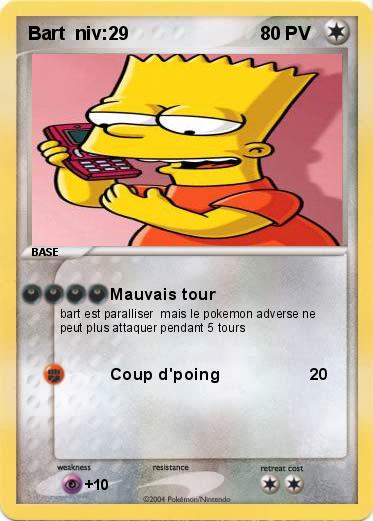 Pokemon Bart  niv:29