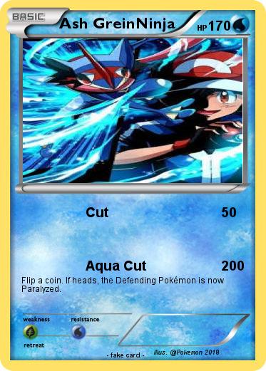 Pokemon Ash GreinNinja