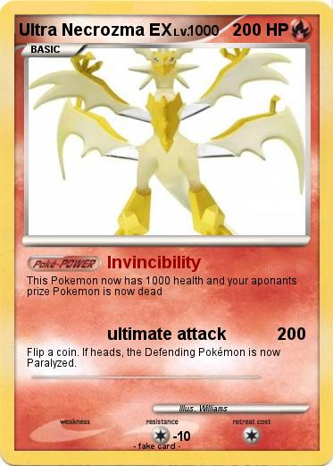 Pokemon Ultra Necrozma EX
