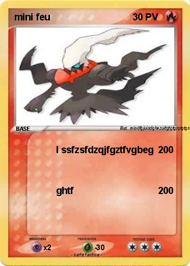 Pokemon mini feu