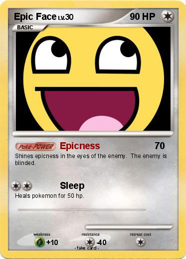Pokemon Epic Face
