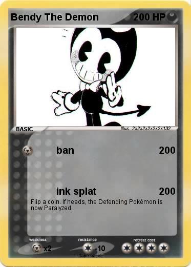 Pokemon Bendy The Demon