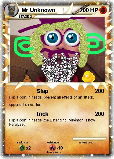Pokemon Mr Unknown