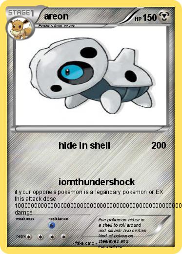 Pokemon areon