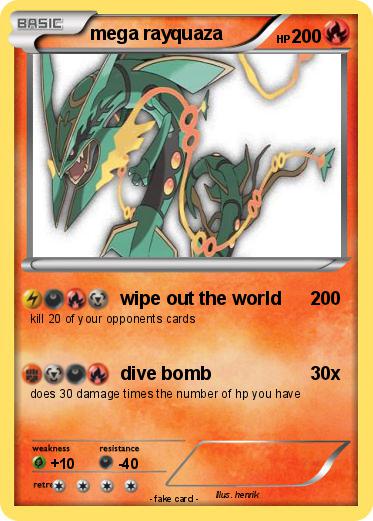 Pokemon mega rayquaza