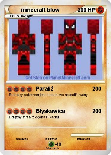 Pokemon minecraft blow