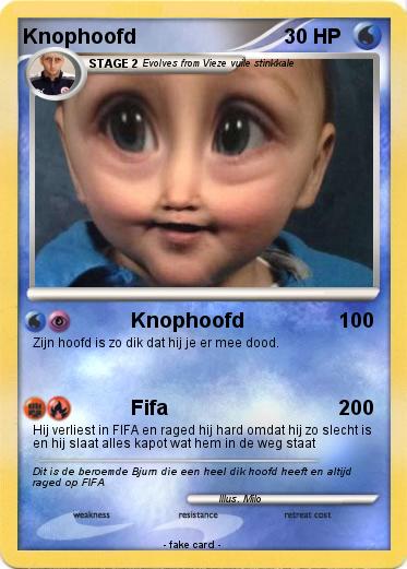 Pokemon Knophoofd