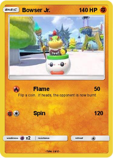 Pokemon Bowser Jr.