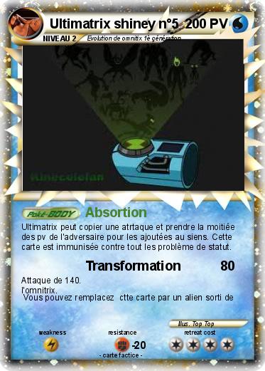 Pokemon Ultimatrix shiney n°5