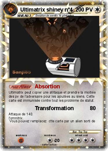 Pokemon Ultimatrix shiney n°4