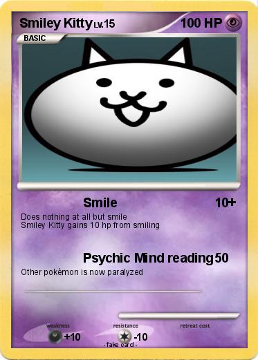 Pokemon Smiley Kitty