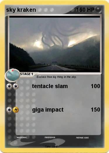 Pokemon sky kraken