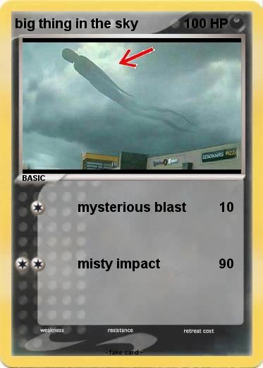 Pokemon big thing in the sky