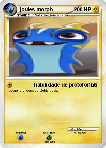 Pokemon joules morph