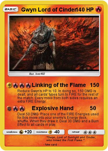 Pokemon Gwyn Lord of Cinder