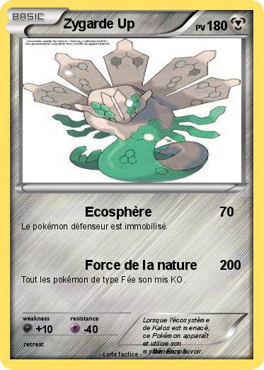 Pokemon Zygarde Up