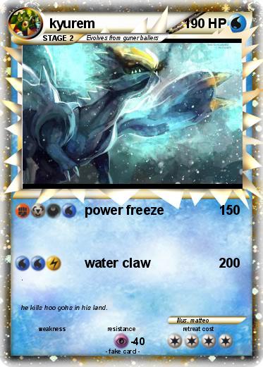 Pokemon kyurem
