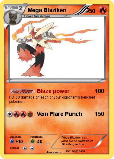 Pokemon Mega Blaziken             2