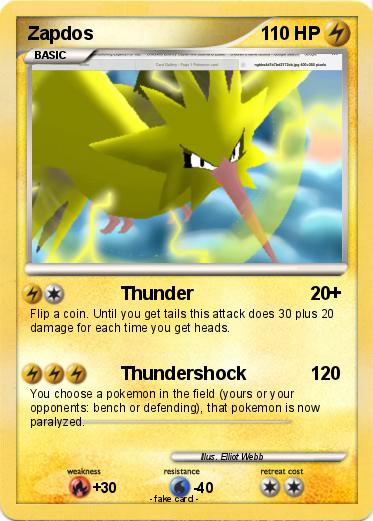 Pokemon Zapdos
