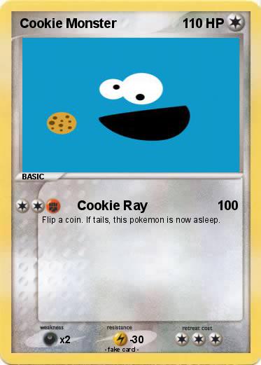 Pokemon Cookie Monster