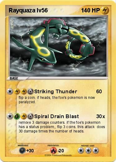 Pokemon Rayquaza lv56