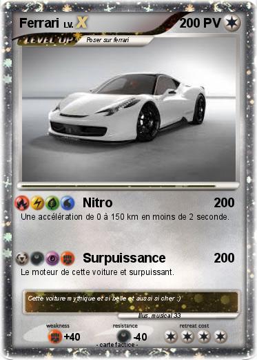 Pokemon Ferrari