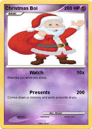 Pokemon Christmas Boi