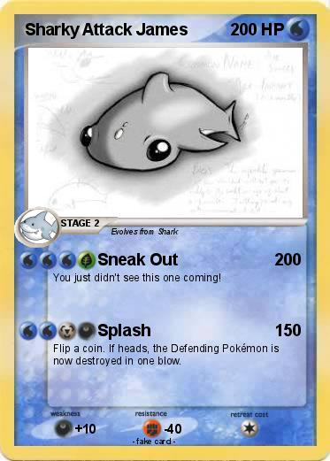 Pokemon Sharky Attack James