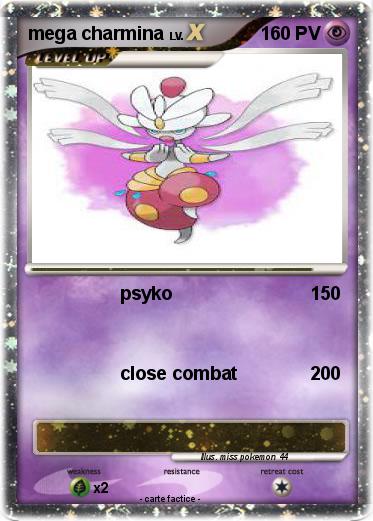 Pokemon mega charmina