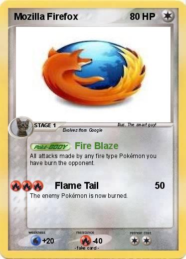 Pokemon Mozilla Firefox