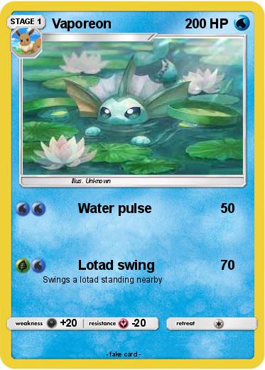 Pokemon Vaporeon