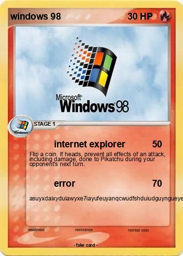 Pokemon windows 98