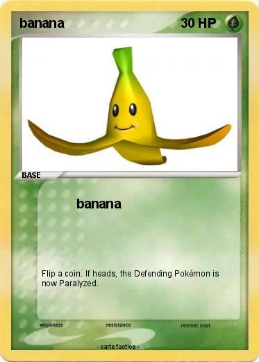 Pokemon banana