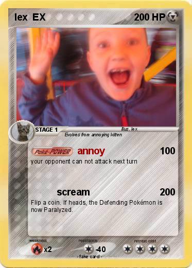 Pokemon lex  EX