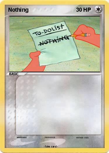 Pokemon Nothing