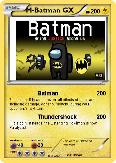 Pokemon M-Batman GX